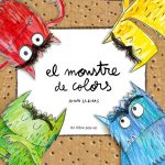 Portada del llibre El Monstre de Colors d'Anna Llenas, conte per treballar emocions en català per a nens